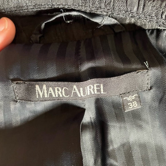 Marc Aurel Black textured Two Button Blazer‎ Size 38 - Picture 11 of 11